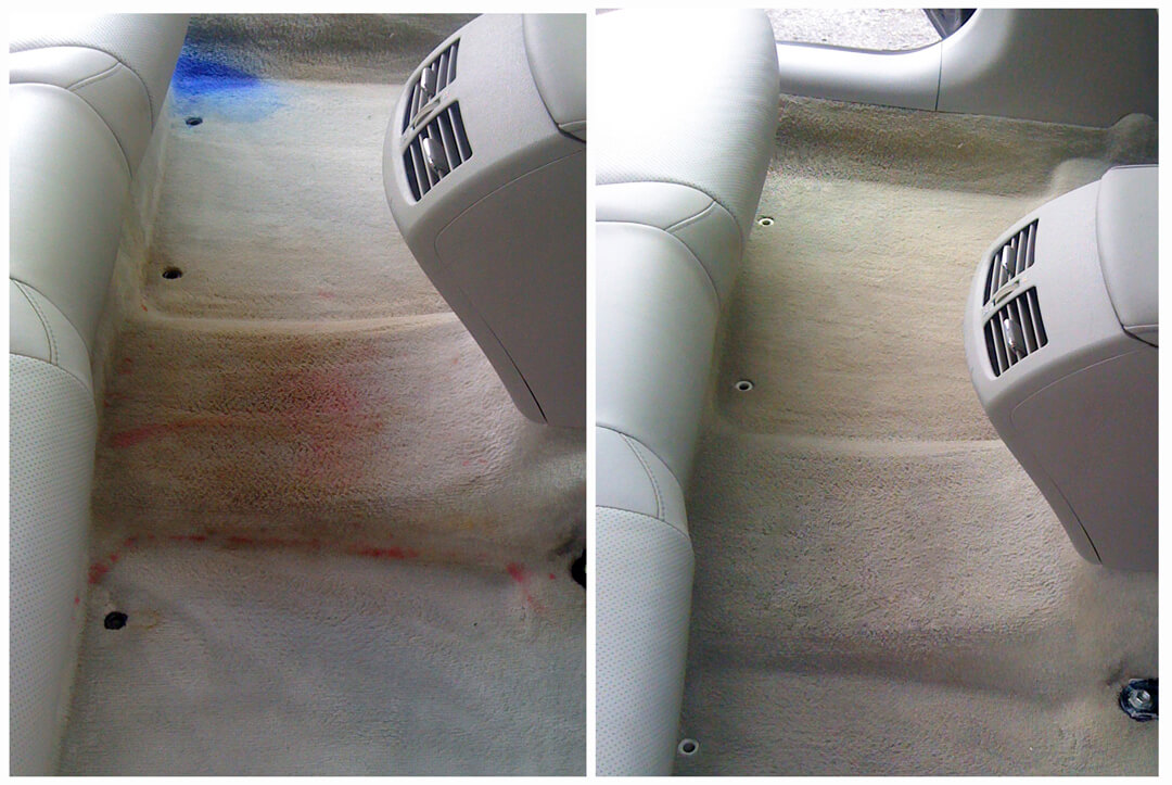 Automotive carpet repair