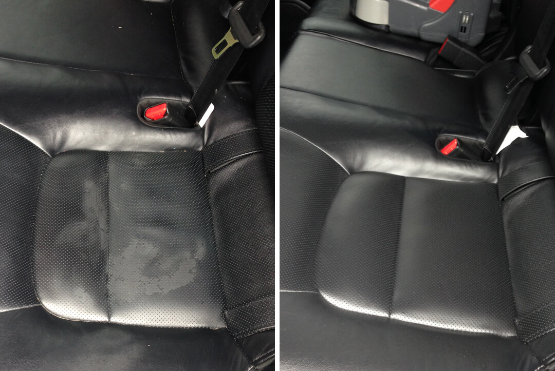 Interior service seat repair before and after sample 4