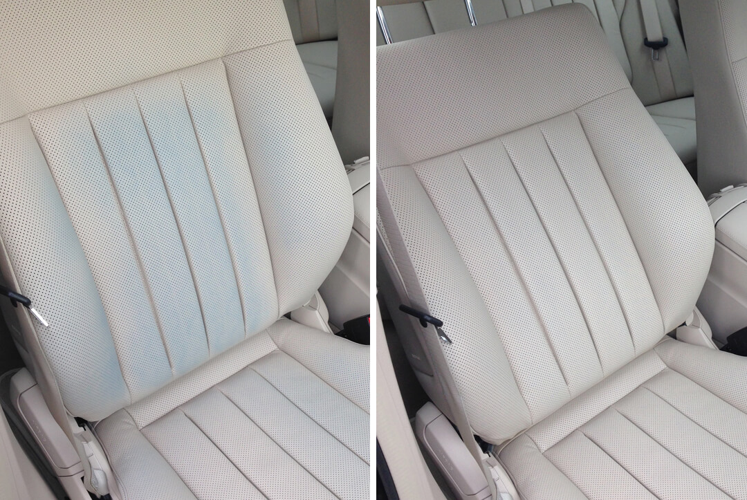 Interior service seat repair before and after sample 6