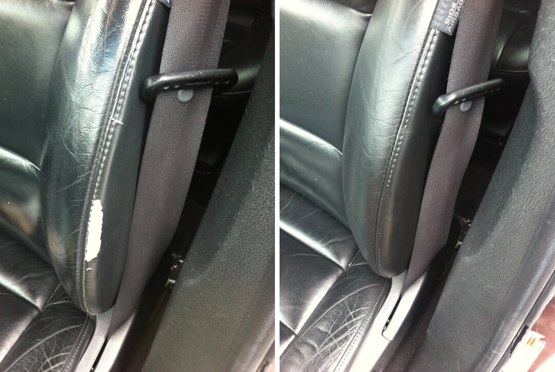 Interior service seat repair before and after sample 8