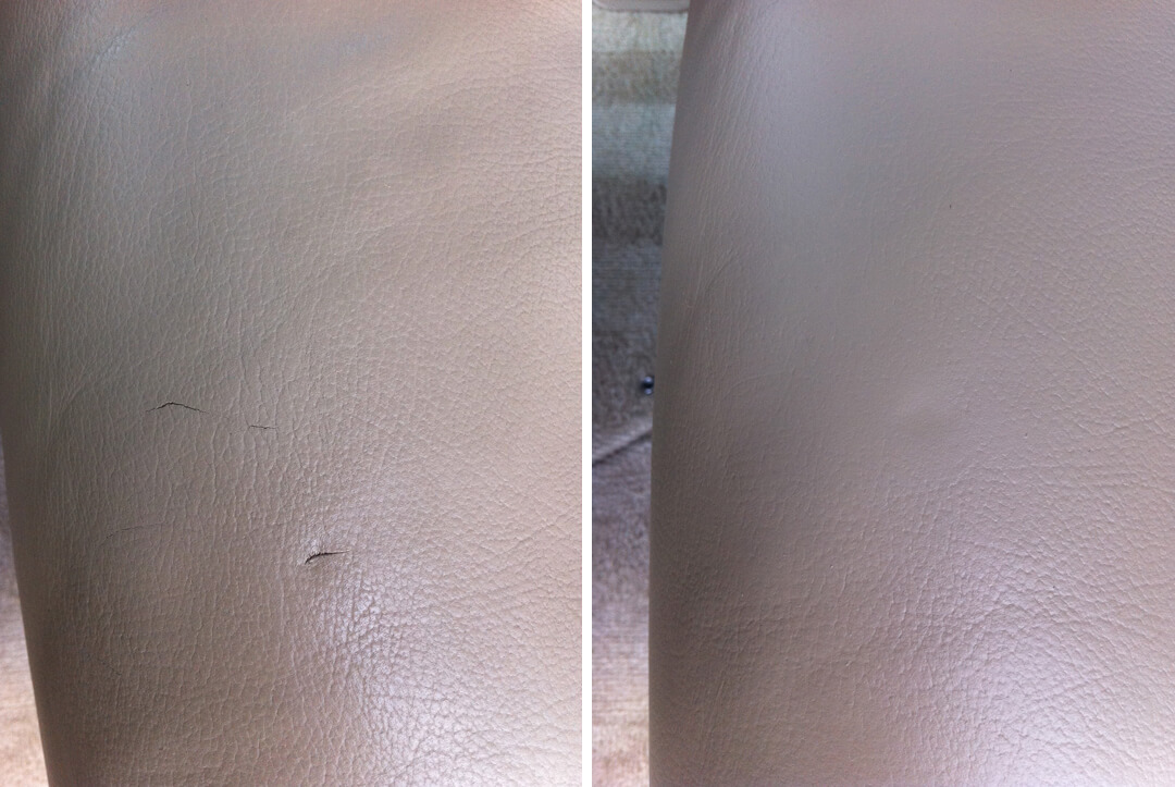 Interior service seat repair before and after sample 14